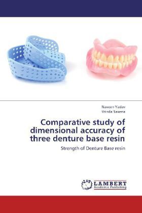 Produktbild: Yadav, N: Comparative study of dimensional accuracy of three