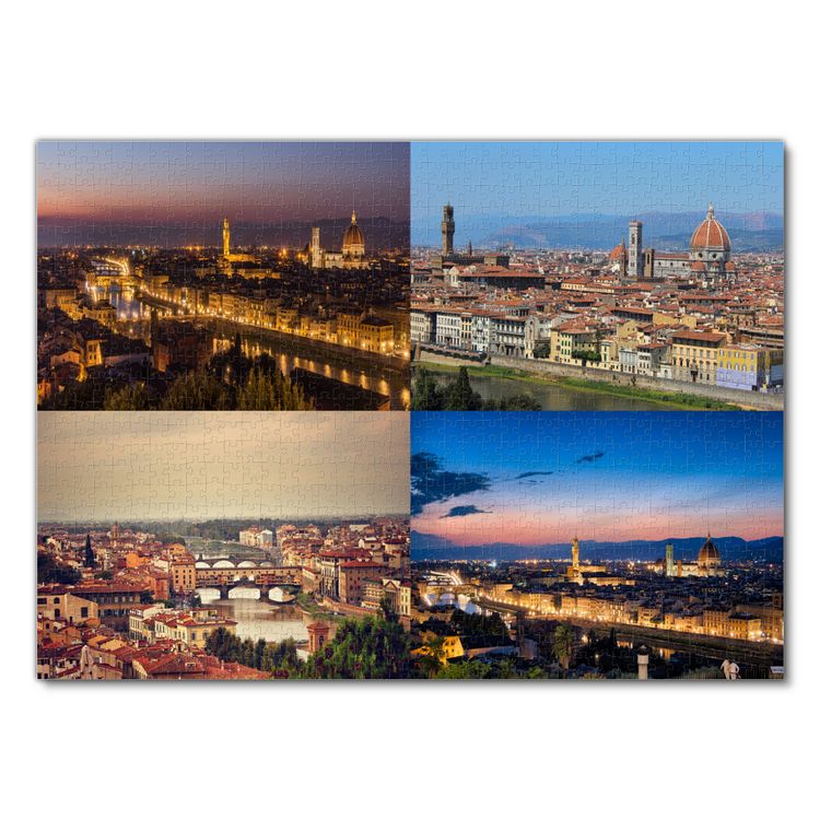 Produktbild: Lais Puzzle Collage Florenz 1000 Teile