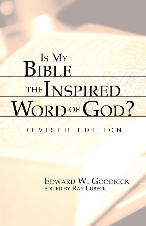 Produktbild: Is My Bible the Inspired Word of God?