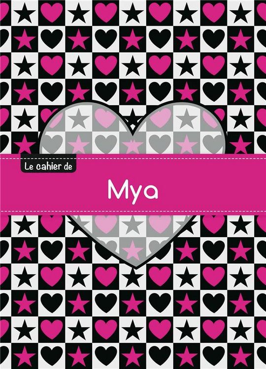 Produktbild: Cahier mya blanc,96p,a5