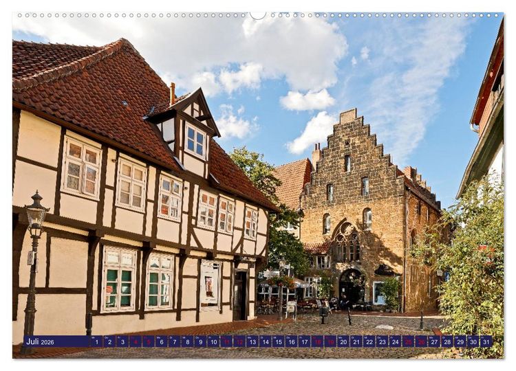 Produktbild: Minden &ndash; Stadt- und Naturmotive aus Ostwestfalen (Wandkalender 2026 DIN A2 quer), CALVENDO Monatskalender