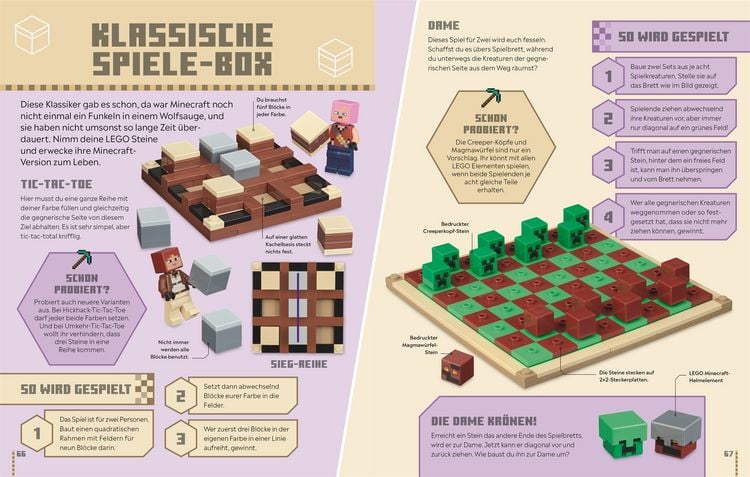 Produktbild: LEGO&reg; Minecraft&reg; Das Spielebuch