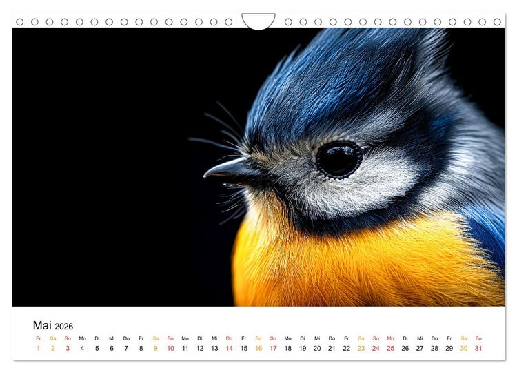 Produktbild: Wilde Heimat - V&ouml;gel unserer Natur (Wandkalender 2026 DIN A4 quer), CALVENDO Monatskalender
