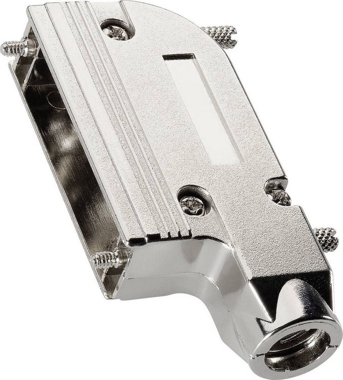 Produktbild: BKL Electronic 10120274 10120274 D-SUB Geh&auml;use Polzahl: 25 Metall Silber 1St.