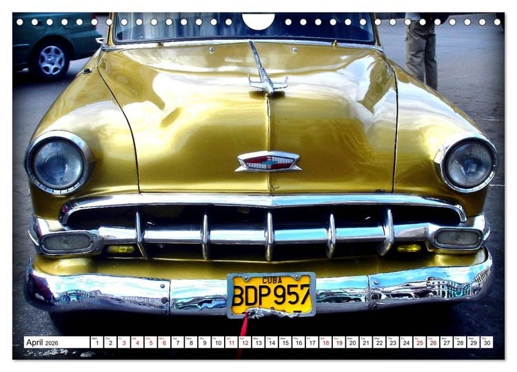 Produktbild: Chevy '54 - The car with the 5-tooth grille (Wall Calendar 2026 DIN A4 landscape), CALVENDO 12 Month Wall Calendar