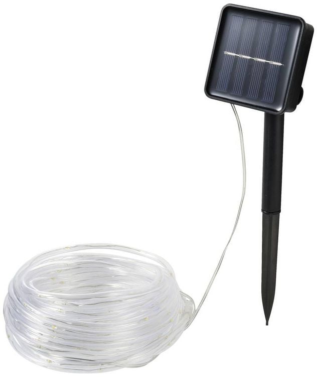 Produktbild: Sygonix SY-5731698 Solar-Lichterkette LED 6W Transparent