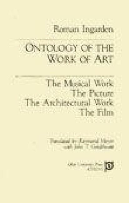 Produktbild: Ontology Of Work Of Art