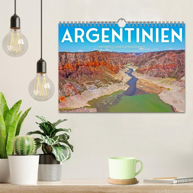 Produktbild: Argentinien - vielseitig und kontrastreich (Wandkalender 2026 DIN A4 quer), CALVENDO Monatskalender