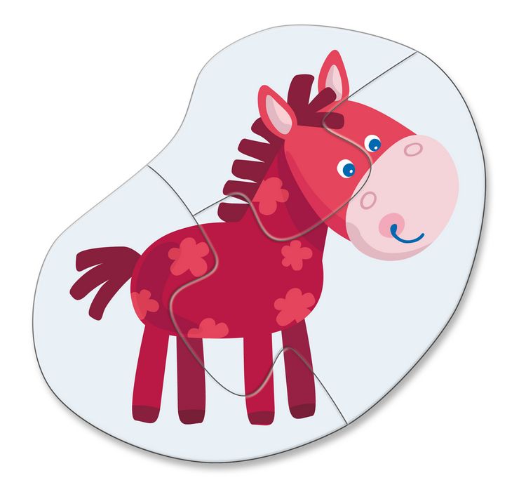 Produktbild: 4 erste Puzzles - Tierkinder
