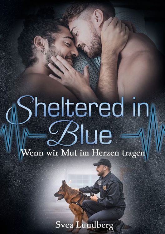 Produktbild: Sheltered in blue - Wenn wir Mut im Herzen tragen