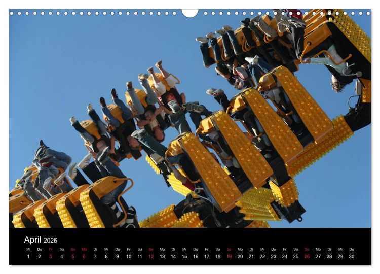 Produktbild: Jahrmarkt 2026 (Wandkalender 2026 DIN A3 quer), CALVENDO Monatskalender