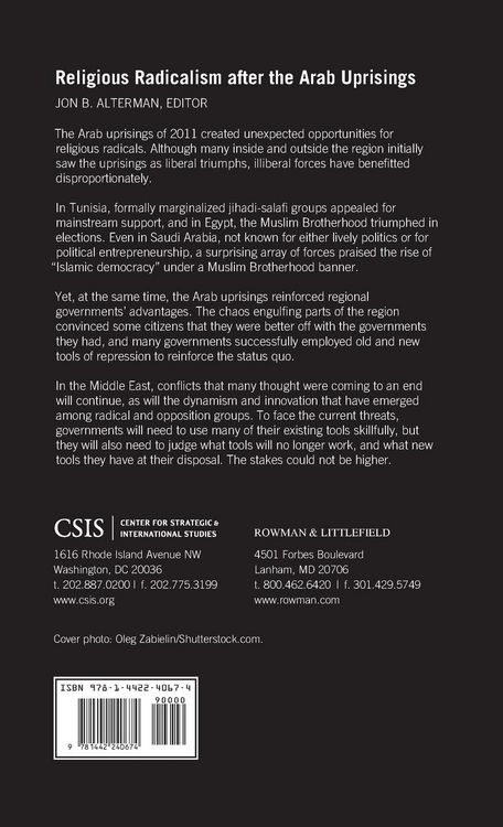 Produktbild: Religious Radicalism after the Arab Uprisings