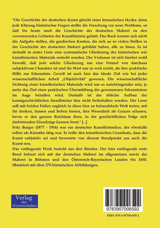 Produktbild: Die deutsche Malerei vom ausgehenden Mittelalter bis zum Ende der Renaissance