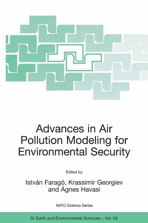 Produktbild: Advances in Air Pollution Modeling for Environmental Security