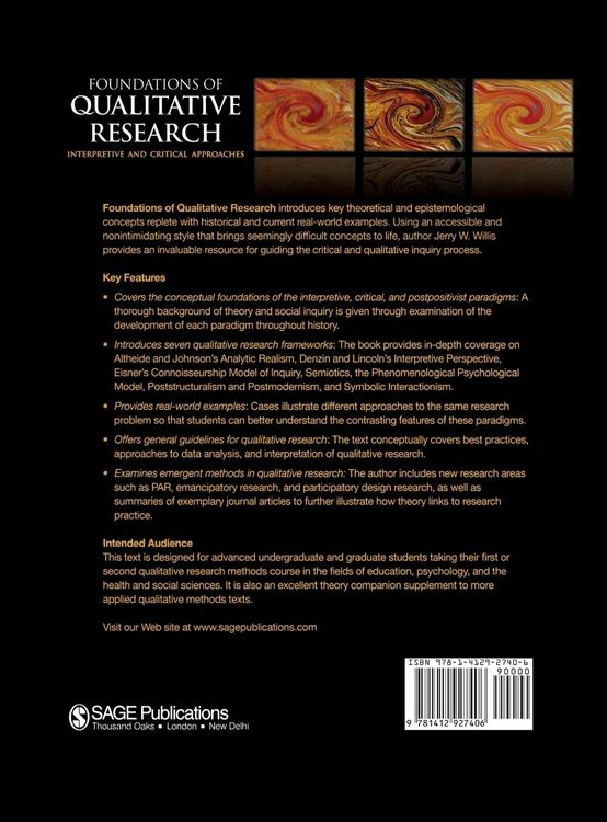 Produktbild: Foundations of Qualitative Research