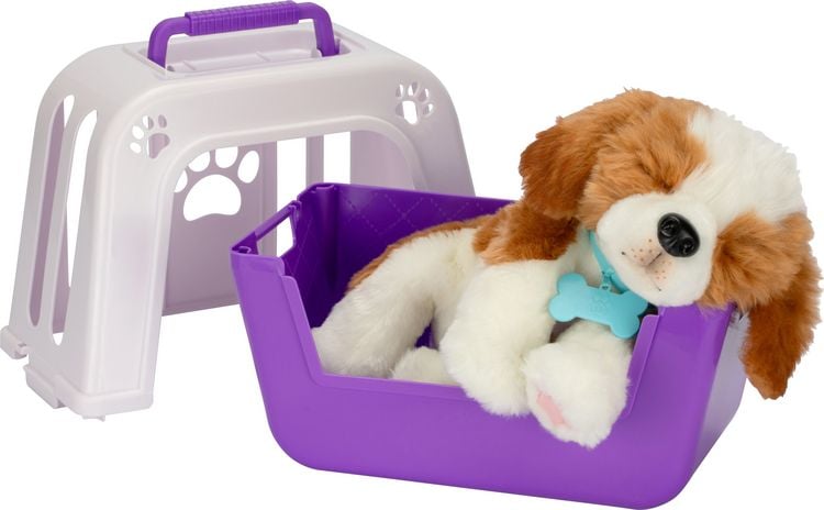 Produktbild: Moose Toys 300217 - Little Live Pets, My Really Real Puppy-Patches, Mein wirklich echter Welpe-Patches, 60+ Ger&auml;usche/Reaktionen und Zubeh&ouml;r, 1 von 72 Variationen