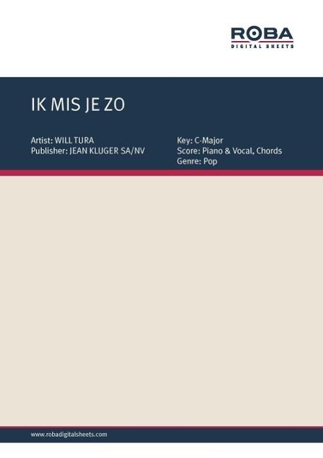 Produktbild: Ik Mis Je Zo