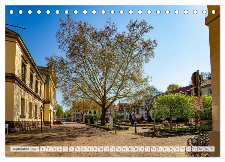 Produktbild: G&ouml;ttingen Impressionen (Tischkalender 2026 DIN A5 quer), CALVENDO Monatskalender