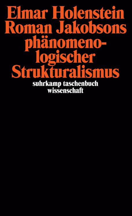 Produktbild: Roman Jakobsons ph&auml;nomenologischer Strukturalismus