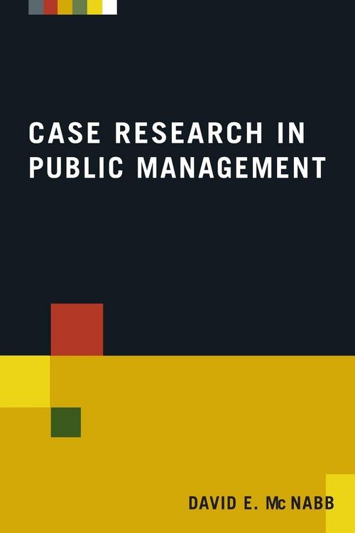 Produktbild: Case Research in Public Management