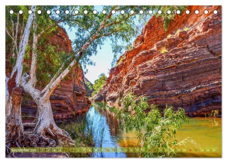 Produktbild: Australiens Westk&uuml;ste (Tischkalender 2026 DIN A5 quer), CALVENDO Monatskalender