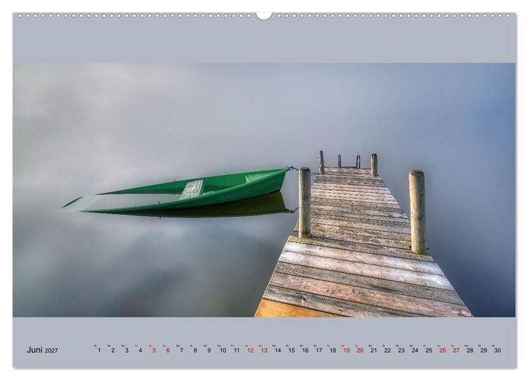 Produktbild: Fogscapes - magische Nebellandschaften (Wandkalender 2027 DIN A2 quer), CALVENDO Monatskalender