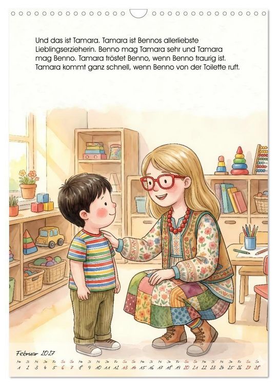 Produktbild: Tamara Tintenfisch (Wandkalender 2027 DIN A3 hoch), CALVENDO Monatskalender