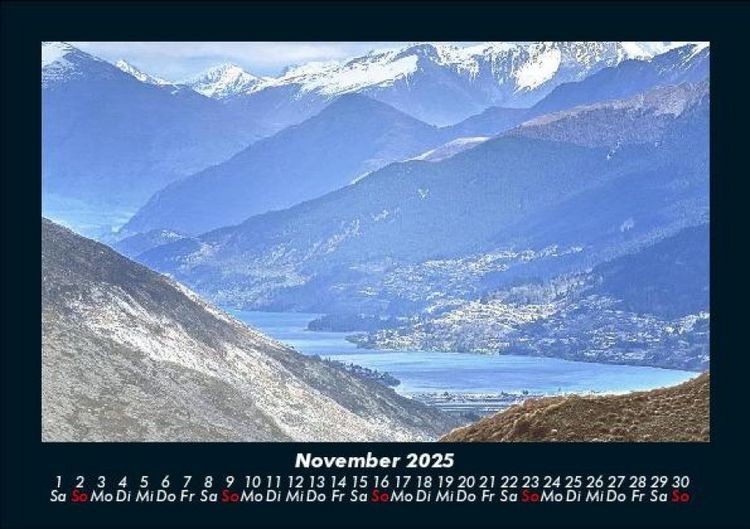 Produktbild: Bergige Welten 2025 Fotokalender DIN A5