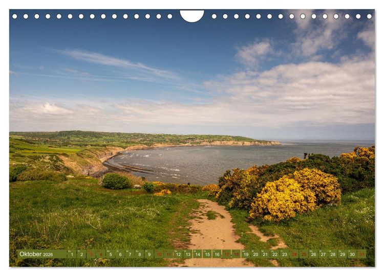 Produktbild: Yorkshire - Dales und Coast (Wandkalender 2026 DIN A4 quer), CALVENDO Monatskalender