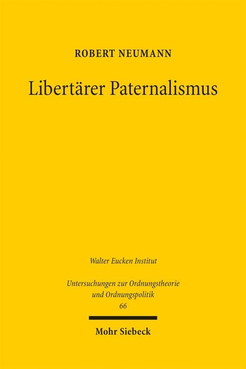 Produktbild: Libert&auml;rer Paternalismus