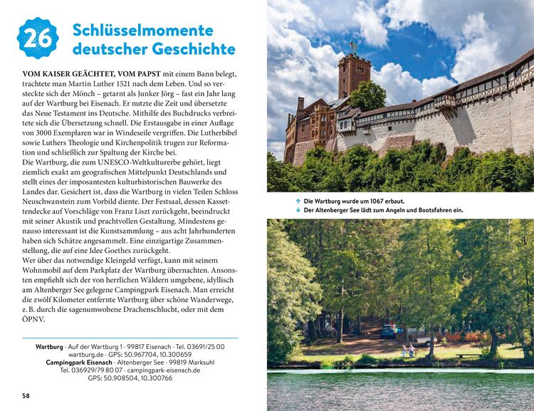 Produktbild: Campergl&uuml;ck Kultur-Urlaub mit dem Wohnmobil