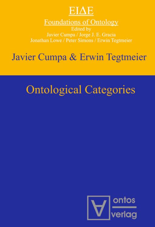 Produktbild: Ontological Categories