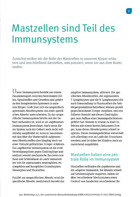 Produktbild: Die systemische Mastzellerkrankung
