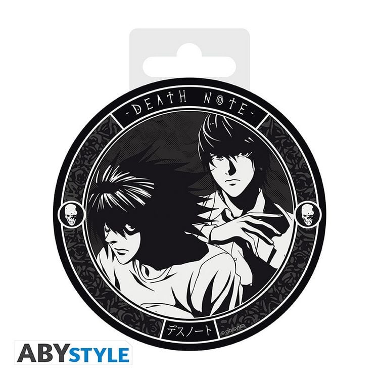 Produktbild: DEATH NOTE - Ceramic Coasters "L & Light"