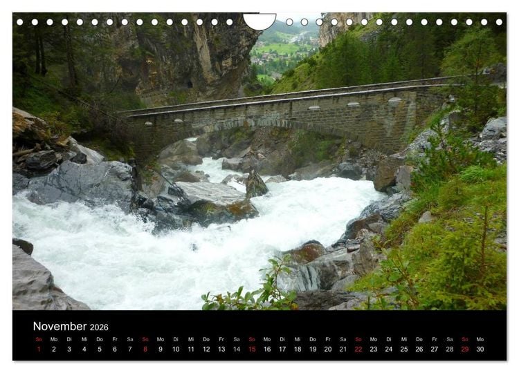 Produktbild: Die Welt der Berge (Wandkalender 2026 DIN A4 quer), CALVENDO Monatskalender