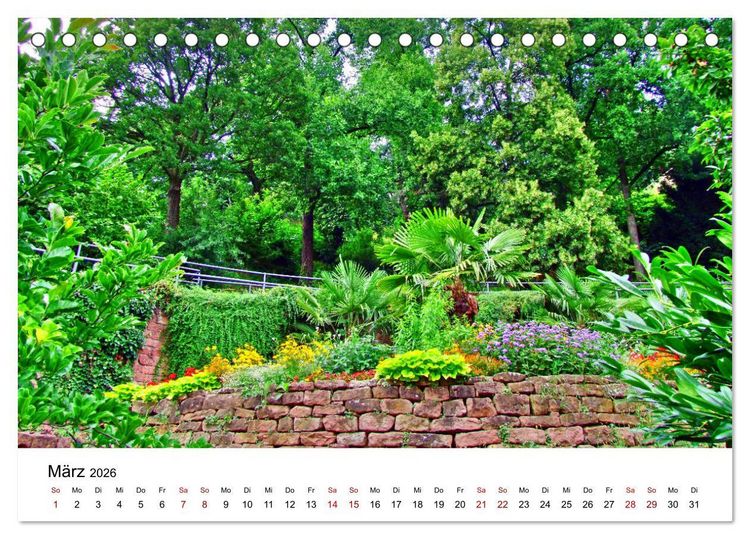 Produktbild: Heidelberg - Heiligenberg und Philosophenweg (Tischkalender 2026 DIN A5 quer), CALVENDO Monatskalender