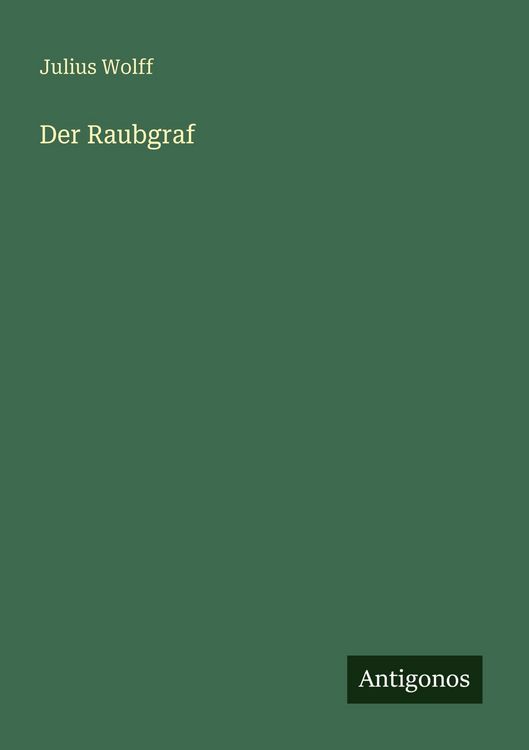 Produktbild: Der Raubgraf