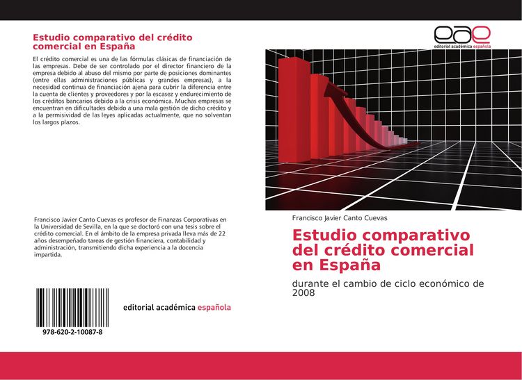 Produktbild: Estudio comparativo del cr&eacute;dito comercial en Espa&ntilde;a