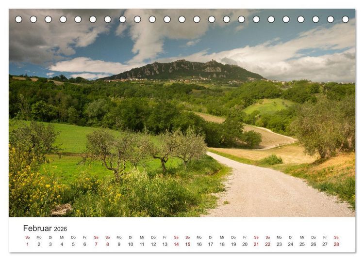 Produktbild: San Marino Die &auml;lteste Republik der Welt (Tischkalender 2026 DIN A5 quer), CALVENDO Monatskalender