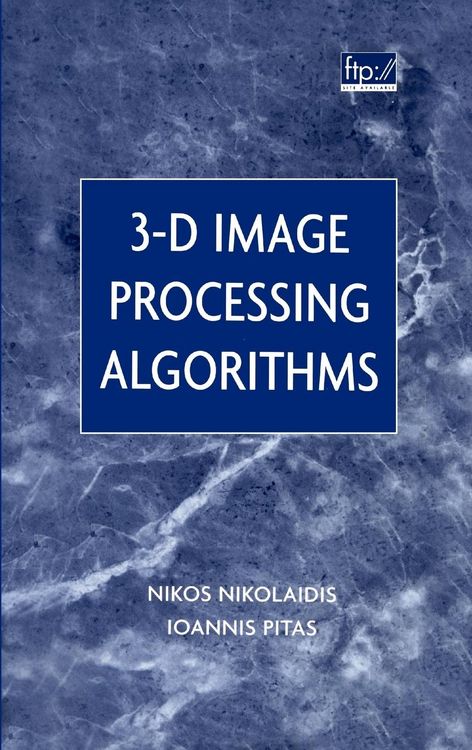 Produktbild: 3-D Image Processing Algorithms