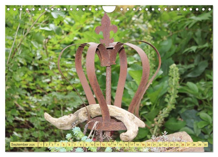 Produktbild: Gartenzauber (Wandkalender 2026 DIN A4 quer), CALVENDO Monatskalender