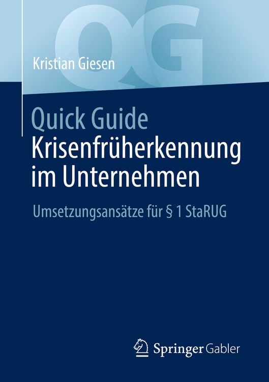 Produktbild: Quick Guide Krisenfrüherkennung im Unternehmen