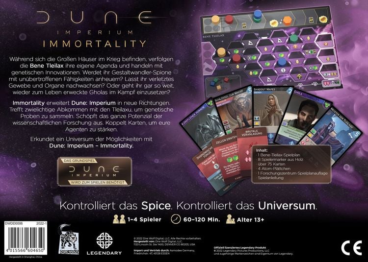 Produktbild: Dune: Imperium - Immortality