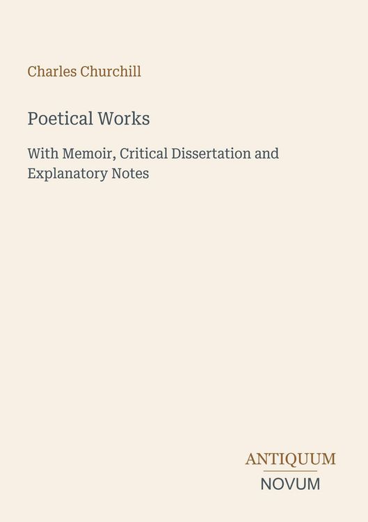 Produktbild: Poetical Works