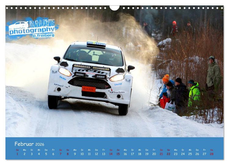 Produktbild: WRC Schweden White Open 2026 (Wandkalender 2026 DIN A3 quer), CALVENDO Monatskalender