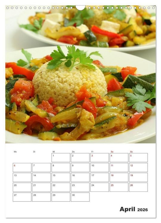 Produktbild: Leckeres mit Tomate (Wandkalender 2026 DIN A3 hoch), CALVENDO Monatskalender