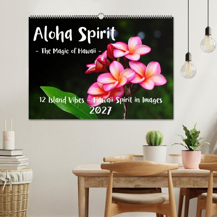 Produktbild: Aloha Spirit &ndash; The Magic of Hawaii (Wall Calendar 2027 DIN A2 landscape), CALVENDO 12 Month Wall Calendar