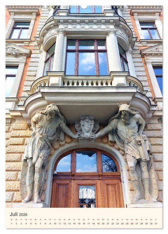 Produktbild: Leipzig - In der Altstadt (hochwertiger Premium Wandkalender 2026 DIN A2 hoch), Kunstdruck in Hochglanz