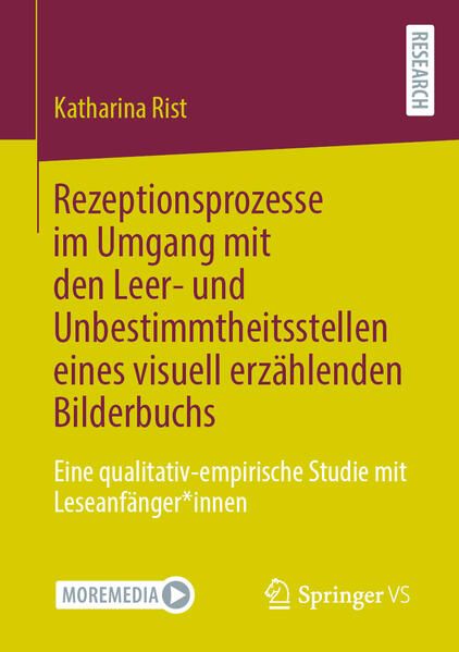 Produktbild: Rezeptionsprozesse im Umgang mit den Leer- und Unbestimmtheitsstellen eines visuell erz&auml;hlenden Bilderbuchs