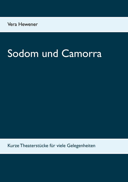 Produktbild: Sodom und Camorra